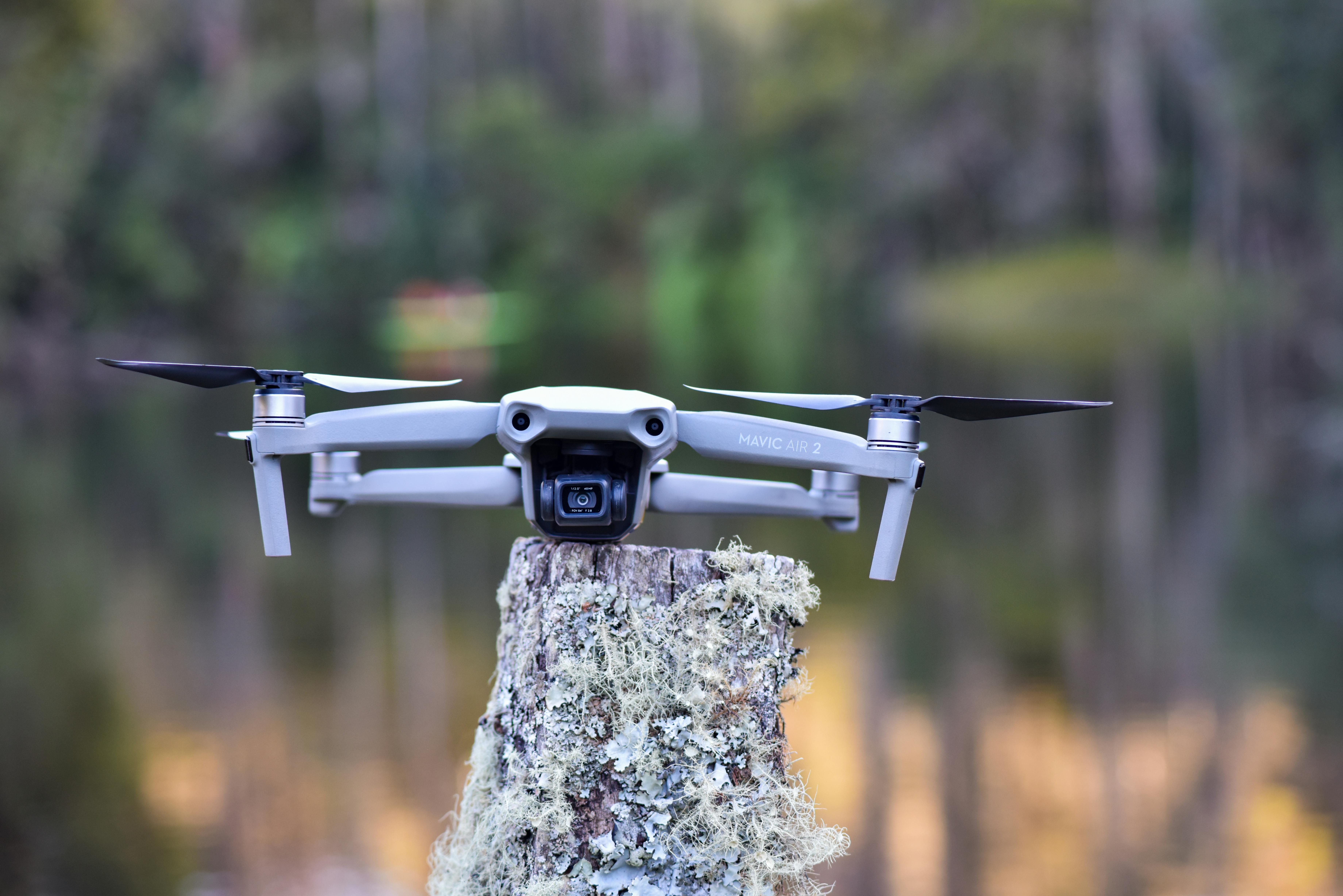 Drone technology used for aerial deer surveys